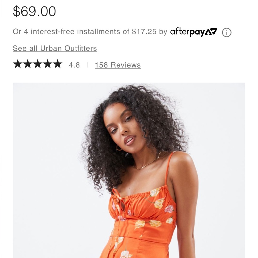 Urban Outfiters Floral Mini Dress - Picture 3 of 7